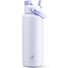 Load image into Gallery viewer, 40 oz Insulated Water Bottle with 2-in-1 Straw and Spout Lid, Keep Cold 24H, Leak-Proof, BPA-Free, Double Wall Stainless Steel Water Bottle for Sports, Gym, Travel, and School (Lupine)
