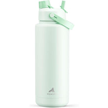 Load image into Gallery viewer, 40 oz Insulated Water Bottle with 2-in-1 Straw and Spout Lid, Keep Cold 24H, Leak-Proof, BPA-Free, Double Wall Stainless Steel Water Bottle for Sports, Gym, Travel, and School (Mint)
