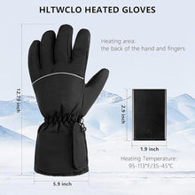 Load image into Gallery viewer, Heated Gloves for Men Women, Touchscreen Electric Waterproof Heating Gloves for Cycling Camping Motorcycle Driving Hiking Skiing Snowboarding Outdoor Winter Sport
