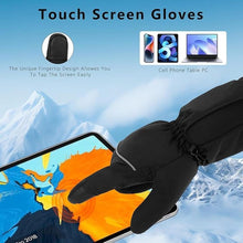 Load image into Gallery viewer, Heated Gloves for Men Women, Touchscreen Electric Waterproof Heating Gloves for Cycling Camping Motorcycle Driving Hiking Skiing Snowboarding Outdoor Winter Sport
