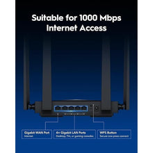 Load image into Gallery viewer, Cudy BE3600 WiFi 7 Gigabit 4 Stream Dual Band Router WR3600 MU-MIMO High Gain Antennas VPN Clients &amp; Server, Cloud Control, Cudy APP
