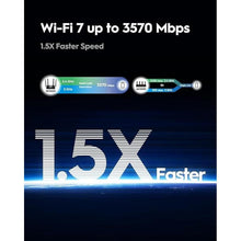 Load image into Gallery viewer, Cudy BE3600 WiFi 7 Gigabit 4 Stream Dual Band Router WR3600 MU-MIMO High Gain Antennas VPN Clients &amp; Server, Cloud Control, Cudy APP
