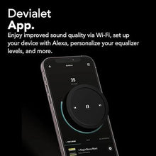 Load image into Gallery viewer, Devialet - Mania Portable Smart Speaker- Black - Premium Compact Sound - High-Fidelity Audio in Compact Design - Deep Bass, Smooth Connectivity, Adaptive Sound, Durable Design
