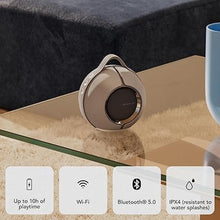 Load image into Gallery viewer, Devialet - Mania Portable Smart Speaker Light Grey- Premium Compact Sound - High-Fidelity Audio in Compact Design - Deep Bass, Smooth Connectivity, Adaptive Sound, Durable Design
