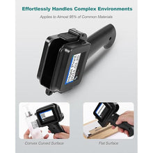 Load image into Gallery viewer, Upgraded Mini Handheld Inkjet Printer with Black Fast-drying Cartridge, M12 Portable Handheld Printer Gun for Text, Date, Time, Barcode, Logo, QR Code, Batch Number On Any Surfaces(0.5 Inch Nozzle)
