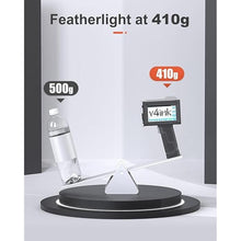 Load image into Gallery viewer, v4ink BT-HH6205B Handheld Inkjet Printer, 16H Endurance, 0.5in Print Height, Print Number Text Barcode QR-Code Logo Image on Clothes Carton Plastic Tube Glass Metal, Any Flat or Curved Surfaces
