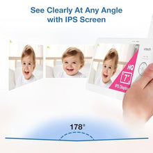 Load image into Gallery viewer, VTech [2025 Upgrade Baby Monitor with 7" IPS Screen, Pan Tilt Zoom Camera, No WiFi Video Baby Monitor with Camera and Audio, Multi-Color Night Light, 2-Way Talk, Lullabies, Advanced HQ Max
