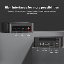 Load image into Gallery viewer, P3 Gaming Mini PC, AMD Ryzen 6900HX Processor Mini Computer(8Cores/16Threads, up to 4.9GHz) 32GB DDR5, 1TB M.2 SSD, Triple Display Desktop PC, Pre-in Windows 11 Pro, Dual LAN, WiFi 6E, BT 5.2
