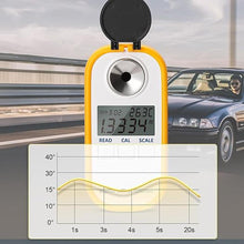 Load image into Gallery viewer, 5 in 1 Urea DEF Tester Coolant Refractometer, Digital Handheld Tester for Automotive Automotive Diesel Exhaust Tester Measurement of Glycol Propylene Glycol Concentrations Freezing Points
