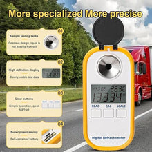Load image into Gallery viewer, 5 in 1 Urea DEF Tester Coolant Refractometer, Digital Handheld Tester for Automotive Automotive Diesel Exhaust Tester Measurement of Glycol Propylene Glycol Concentrations Freezing Points
