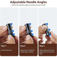 Load image into Gallery viewer, WDT Tool - Coffee Distribution Tool with Magnetic Stand, Adjustable Range Espresso Stirrer, 304 Stainless Steel 6 Needles 0.4mm and 6 Extra Needles 0.25mm
