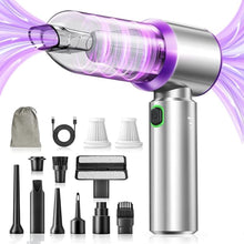 Load image into Gallery viewer, Handheld Car Vacuum (Grey-purple)
