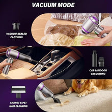 Load image into Gallery viewer, Handheld Car Vacuum (Grey-purple)
