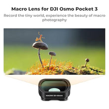 Load image into Gallery viewer, K&amp;F Concept Effect Lens &amp; ND Filter Kit for DJI Osmo Pocket 3, 1.2X Anamorphic Lens+ Wide-Angle Lens+ 10X Macro Lens+ ND8+ND32+ND128, Magnetic Attach/Multi-Coated/Optical Glass
