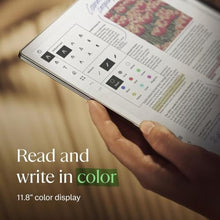 Load image into Gallery viewer, reMarkable Paper Pro Bundle – Mosaic Weave | Includes 11.8” reMarkable Paper Tablet, Marker Plus Pen with Eraser, and a Book Folio Cover in Mosaic Weave – Basalt
