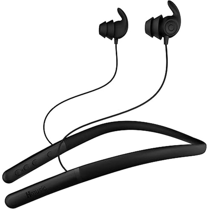 Hmusic HS88 Sleep Headphones Wireless Bluetooth 5.4,Ultra Soft Flat Sleep Earbuds for Side Sleepers,12H Playtime,-30dB Noise Cancelling,Neckband Sleep Buds for Sleeping,Reading,Meditating,Traveling