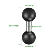 Load image into Gallery viewer, FANAUE 25mm / 1 inch to 25mm / 1 inch Composite Extension Ball Adapter for Industry Standard Dual Ball Socket mounting arms
