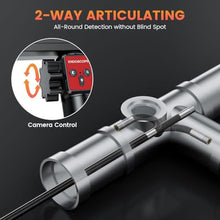 Load image into Gallery viewer, Two-Way Articulating Borescope Camera with Light: 1920P HD Borescope Industrial Endoscope Camera - Flexible Waterproof Inspection Bore Scope for Plumbing Automotive Sewer
