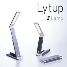 Load image into Gallery viewer, Portable LED Desk Lamp – Ultra-Compact, Foldable, Adjustable Brightness, 180-Degree Rotation, Type-C Fast Charging for Home, Office, Travel, Multi-Purpose Use - Grey
