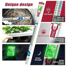 Load image into Gallery viewer, Truncheon Nutrient Meter PPM Meter Hydroponics TDS Meter Digital Water Tester EC TDS Tester(EC/PPM500/PPM700/CF) Specifically Designed for DWC Hydroponic System, Indoor Plant Grow, Home Garden etc

