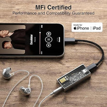 Load image into Gallery viewer, M15C Headphone Amplifier Portable USB DAC Amps 32Bit/384kHz DSD256 Decoder with 4.4mm and 3.5mm Dual Outputs High Resolution Lossless for Smartphones/PC/Laptops
