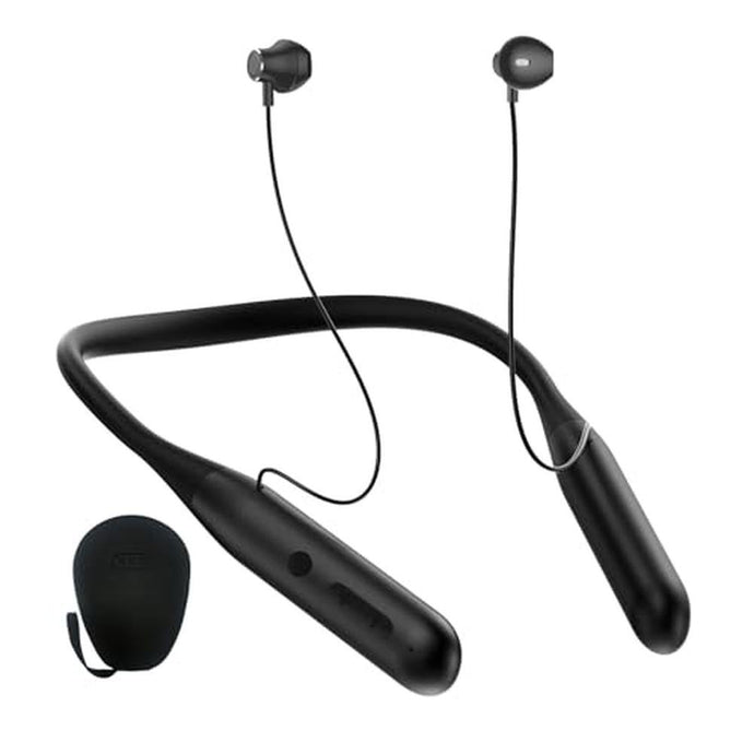 ZXQ Wireless Bluetooth Neckband Headphones 100 Hours Long Playtime,Around The Neck Bluetooth Earbuds with Microphone,Waterproof Sport Earphone,Over The Neck Headset with Storage Case