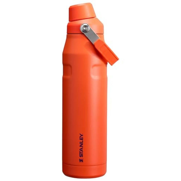 Stanley IceFlow Fast Flow Water Bottle 36 oz | Angled Spout Lid | Lightweight and Leakproof for Travel and Sports | Insulated Stainless Steel | BPA-Free | Tigerlily Plum