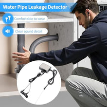 Load image into Gallery viewer, Water Leakage Detector, Underground Water Pipe Leak Detector Monitor with Intelligent High Sensitivity for Site Construction, Car Maintenance and Pipeline Locator
