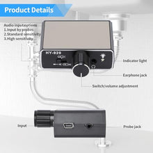 Load image into Gallery viewer, Water Leakage Detector, Underground Water Pipe Leak Detector Monitor with Intelligent High Sensitivity for Site Construction, Car Maintenance and Pipeline Locator
