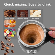Load image into Gallery viewer, Initial Monogrammed Magnetic Stirring Coffee Mug Stainless Travel Cup Groomsmen Proposal Groom Him Wedding Day Funny Stepdad Bride Father Gifts Personalized Cool Special Best Thank You Bulk Present,L

