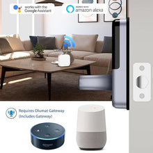 Load image into Gallery viewer, Keyless Entry Door Lock with Gateway and Door Sensor: Smart Lock with Fingerprint - Keypad Lock with App Control - Digital Lock for Front Door - Smart Lock for Garage, Home, Office, Rental
