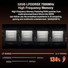 Load image into Gallery viewer, Beelink SER9 AI Mini PC, AMD Ryzen AI 9 HX370 (80TOPS,12C/24T,5.1GHz),32G LPDDR5X 7500MHz 1TB PCIe4.0, Radeon 890M Gaming PC,USB4/DP/HDMI/2.5G LAN, Built-in MIC/Dual Speakers Mini Computer
