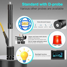Load image into Gallery viewer, Printered Richter Hardness Tester, 170 to 960 HLD Metal Hardness Tester with D-Impact Device, Data Storage, 7 in 1 HL, HV, HB, HRC, HRB, HRA, HS for Steel, Iron, Bronze and Copper
