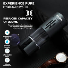 Load image into Gallery viewer, Joulan Hydrogen Water Bottle Generator, 4500PPB Portable Rechargeable aquahealth Hydrogen Water, Hydrogen Water Ionizer Machine, with SPE/PEM Technology, for Home Office Travel Fitness Drinking
