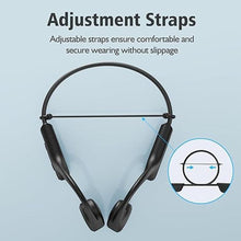 Load image into Gallery viewer, Bone Conduction Swimming Headphones,Waterproof IP68,Wireless Bluetooth 5.3 Earphones with Microphone, Built-in 32GB MP3 Open Ear Bluetooth Headphones for Running,Swimming,Diving
