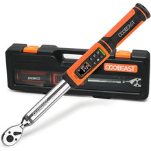 Load image into Gallery viewer, Digital Torque Wrench, 3/8 Drive, 1.5-99.5 Ft-lbs./2-135Nm, Bike Motorcycle Car
