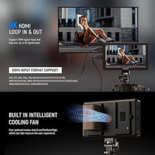 Load image into Gallery viewer, NEEWER F700 7" Camera Field Monitor, 2000nit HD 1920x1080 IPS Touch Screen with 3D LUT, 4K HDMI Loop in/Out with Peak Focus DSLR Video Assist HDR Waveform, Cold Shoe Mount, Battery Not Included
