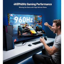 Load image into Gallery viewer, Cable Matters [VESA Certified] 80Gbps DisplayPort 2.1 Cable - 6.6ft / 2m, DP80 Cable with 16K 60Hz, 8K 240Hz, 4K 240Hz, FreeSync, G-SYNC and HDR for Gaming Monitor, PC, RTX 4080/4090, RX 7900, Black
