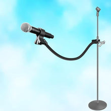 Load image into Gallery viewer, Mippko Gooseneck Microphone Stand,19.69" Flexible Adjustable Arm Super Crab Clamp Mic Clip 3/8"-16 to 5/8"-27 Adapter Mount,Compatible with Shure/Fifine / AT2020 / Pyle/Blue Snowball/Razer
