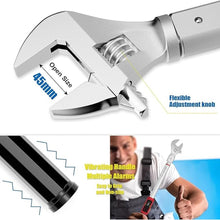 Load image into Gallery viewer, Adjustable Digital Torque Wrench, 2.2-147.5 Ft.lb/3-200 Nm, Hvac Torque Wrench with 45mm Jaw, 1/2 Drive Ratchet, ±1% Accuracy, Vibration, Buzzer and LED Indicator for Split AC, Moto, Car
