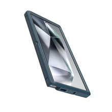 Load image into Gallery viewer, OtterBox Samsung Galaxy S24 Ultra (Only) - Defender Series Case - Manoeuvre (Blue) - Screenless - Rugged &amp; Durable - with Port Protection - Holster Clip Included - Microbial Defense Protection
