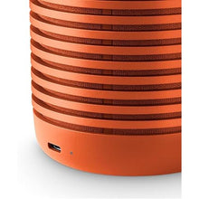 Load image into Gallery viewer, Bang &amp; Olufsen Beosound Explore - Wireless Portable Outdoor Bluetooth Speaker, IP 67 Dustproof and Waterproof, Bonfire Orange
