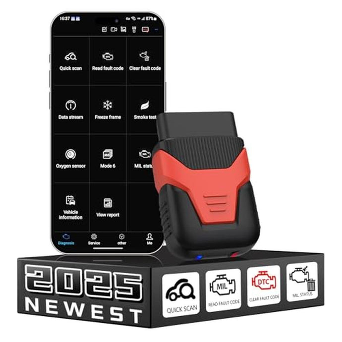 HUMZOR Z50 Bluetooth OBD2 Scanner – Car Diagnostic Tool for iPhone & Android. Diagnose Check Engine Lights, Clear Codes, Read Real-time Data. No Subscription fee. Works with Most Vehicles 1996+