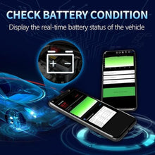 Load image into Gallery viewer, HUMZOR Z50 Bluetooth OBD2 Scanner – Car Diagnostic Tool for iPhone &amp; Android. Diagnose Check Engine Lights, Clear Codes, Read Real-time Data. No Subscription fee. Works with Most Vehicles 1996+
