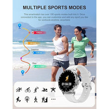 Load image into Gallery viewer, Smart Watch with Earbuds 2 in 1 Earphone &amp; Bluetooth Watch With Answer/Make Call 1.43&quot; Touch Screen Fitness Watch 100+ Sport Mode Fitness Tracker Heart Rate/Sleep/Spo2/Steps Monitor for Android iPhone
