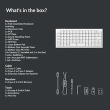 Load image into Gallery viewer, Keychron Q15 Max Metal Ortholinear QMK Wireless Custom Mechanical Keyboard, 64 Keys Hot Swappable Gaming Keyboard, CNC Aluminum Body, XDA PBT Keycaps &amp; Knob for MacOS &amp; Windows, Gateron Jupiter Switch
