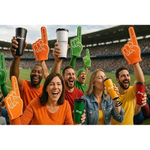 Load image into Gallery viewer, 23 oz Fun Tumbler, Insulated Water Bottle, Cold Coffee Mug with Lid | Perfect for Game Day, Stadium Seats, Tailgates | Custom Loud Horn Cup,Sports Fan Cheer (Spring Green)
