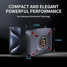 Load image into Gallery viewer, M9 Mini PC, Mini Computers with Intel Core i9-12900HK (14C/20T, up to 5.0GHz) 32GB DDR4, 1TB/2TB PCIe 3.0 SSD Mini PC Windows 11 Pro, WiFi 6, BT 5.2 Desktop Computers(32 GB+2 TB)
