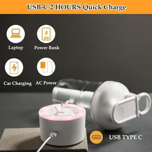 Load image into Gallery viewer, JOTER &amp; LIBEAR Electric Protein Shaker Bottle, USB Rechargeable Pulse Protein Shake Mixer, Shaker Bottles for Protein Mixes and Meal Replacement Shakes, BPA Free, Waterproof, 25 oz (Pink)
