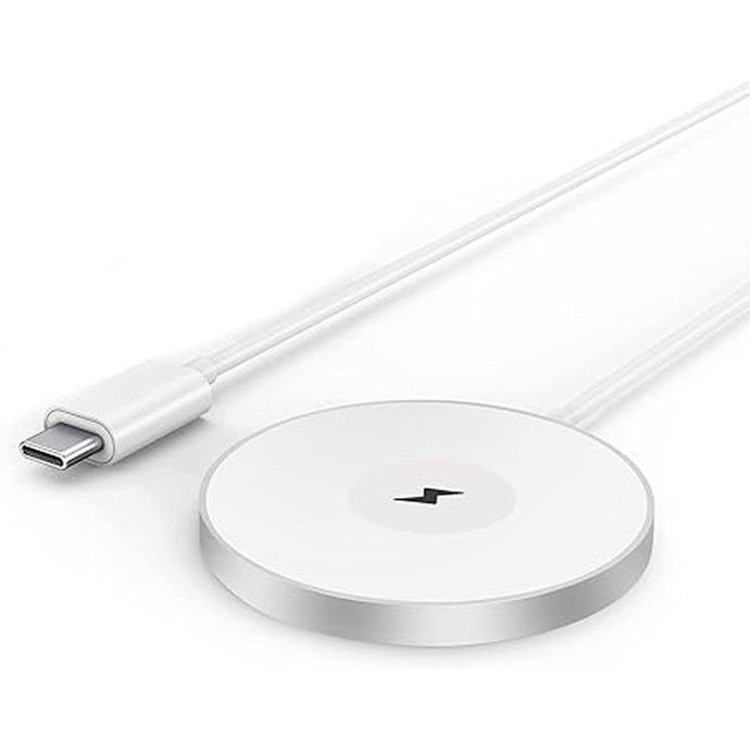 3 in 1 Magnetic Wireless Charging Pad for iPhone 12-16 Series, Charging Pad for Multiple Devices Mag Safe Wireless Charger Pad for Apple Watch 9/8/7/6/5/4/3/2/SE & AirPods 3/2/Pro(Silver)